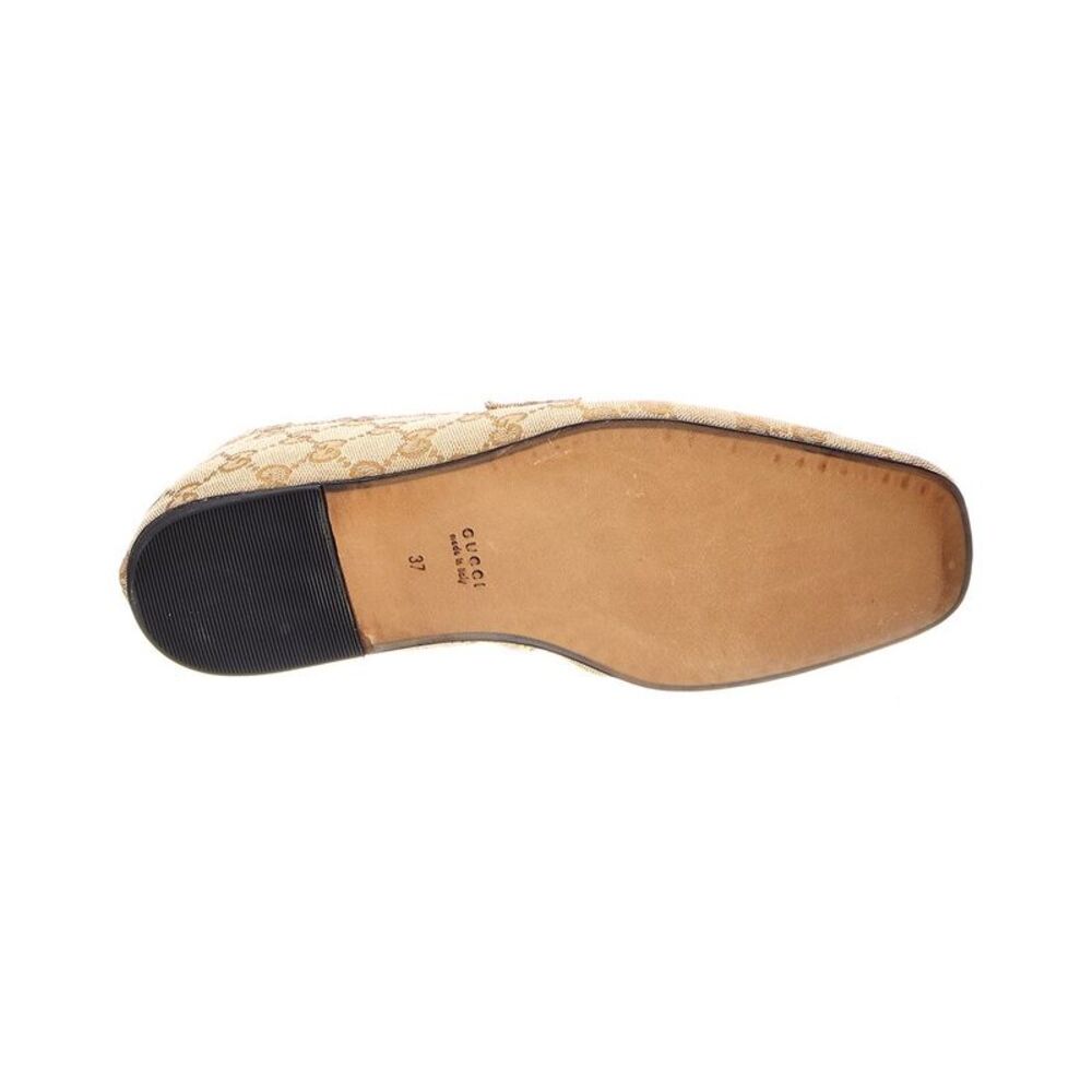 Gucci Ragazzo Gg Supreme Canvas & Leather Loafer, Brown - Picture 4 of 5